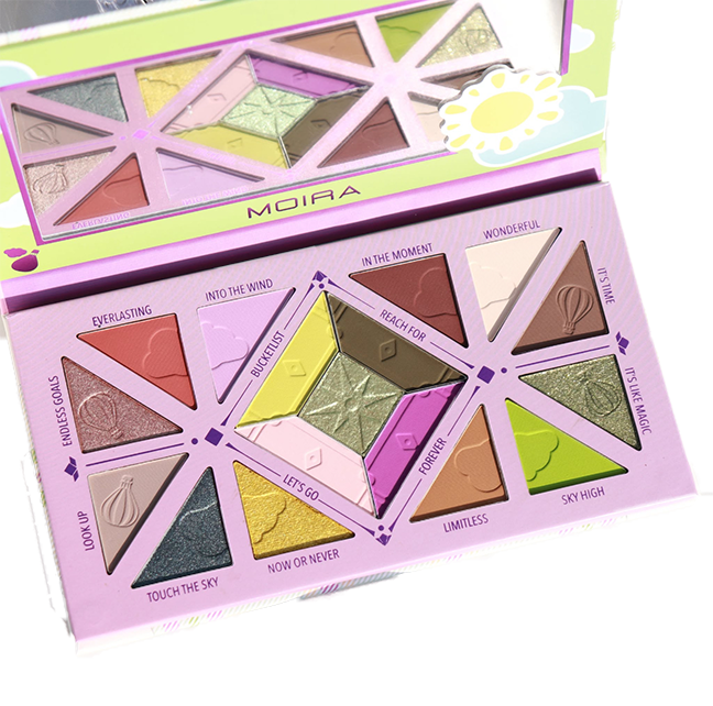 پالت سایه مویرا مدل Written in the Start MOIRA