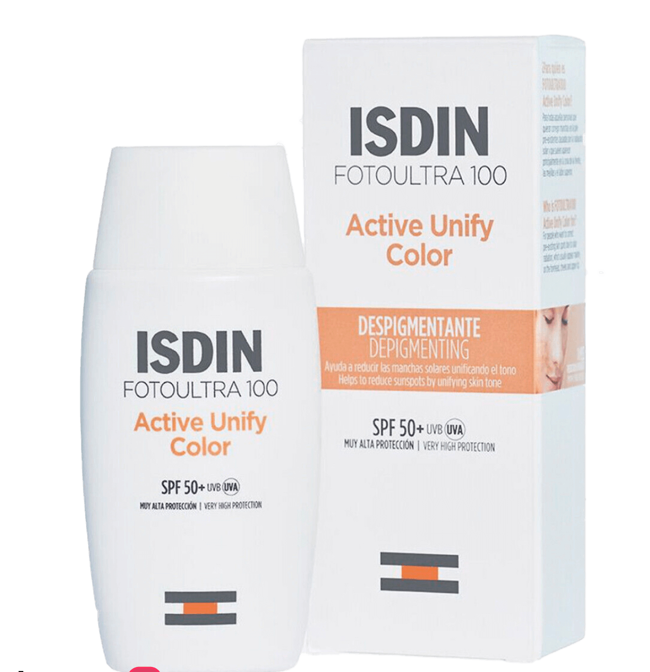 ضد آفتاب اکتیو یونیفای ایزدین رنگی ISDIN